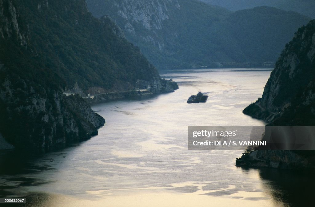 Effects of light on Danube river