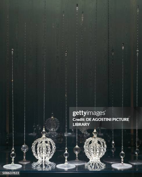 Thermometers built by the Accademia del Cimento , 17th century, Florence, Italy. Florence, Museo Di Storia Della Scienza