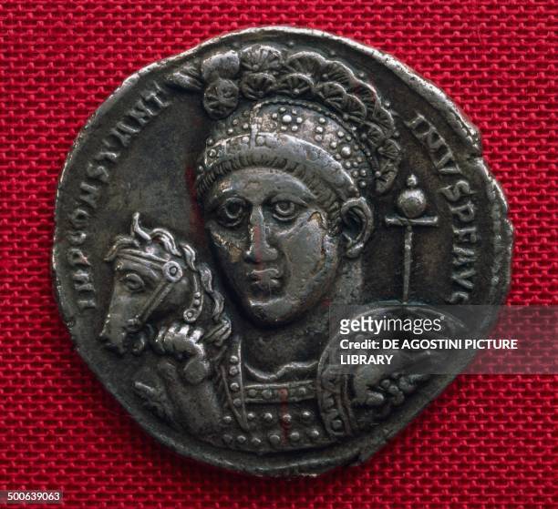 Constantine coin, 280-334, 4th century. Monaco, Staatliche Graphische Sammlung