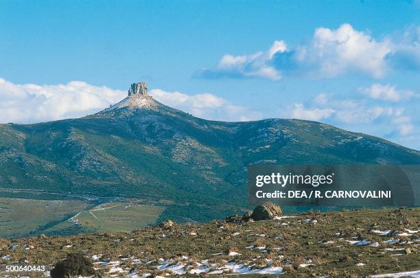 Mount Perda Liana, National Park of the Gulf of Orosei-Gennargentu, Sardinia, Italy.