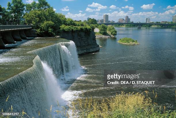 Jones Falls, Rideau Canal, Ottawa, Ontario, Canada.