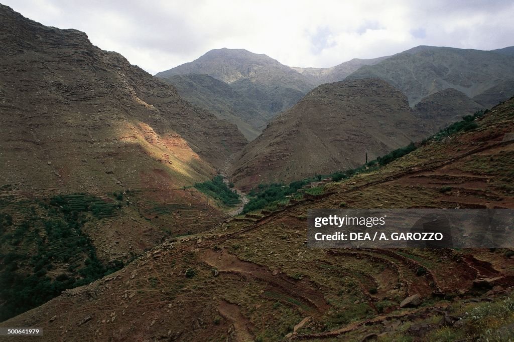 Atlas Mountains near Oukaimeden...