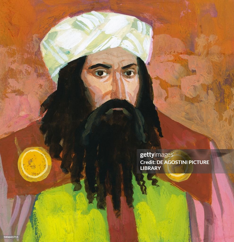 Portrait of Averroes, Arabian-Spanish philosopher