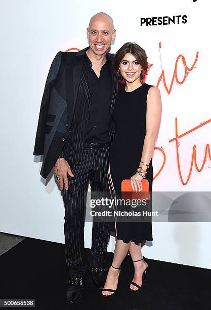 Robert Verdi and Sami Gayle attends Ferragamo Presents: Gancio Studios, Celebrating 100 Years In Hollywood at Gancio Studios on December 8, 2015 in...