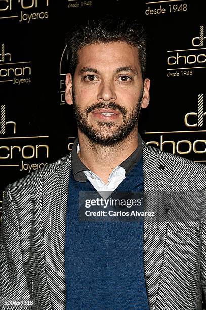 Rene Ramos attends the charity "Chocron Calendar" presentation at the Neptuno Palace on December 9, 2015 in Madrid, Spain.