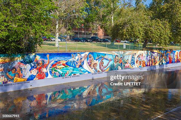 The Great Wall Of Los Angeles Photos and Premium High Res Pictures ...