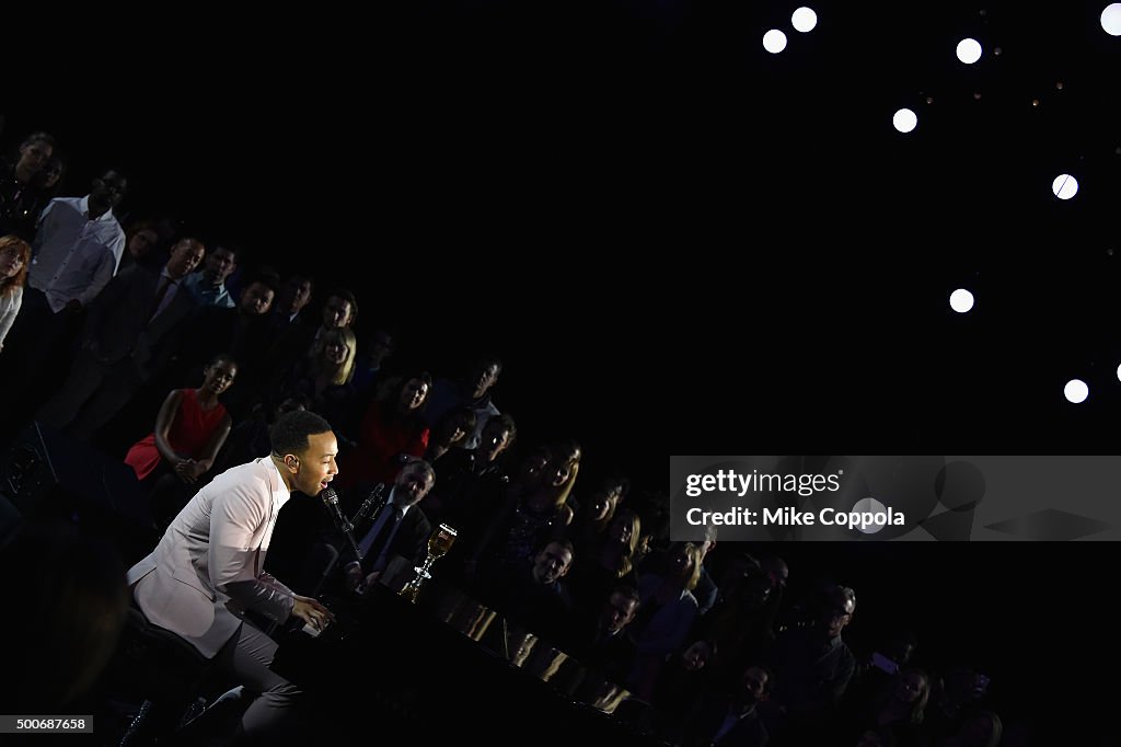 John Legend Performs "Under The Stars" As Stella Artois Brings The Stars To New York City For The Holiday Season