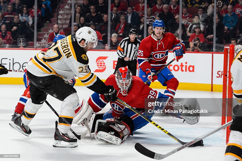 Boston Bruins v Montreal Canadiens