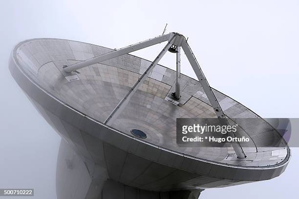 the large millimeter telescope (lmt), the world's largest radio telescope - galaxia stock pictures, royalty-free photos & images