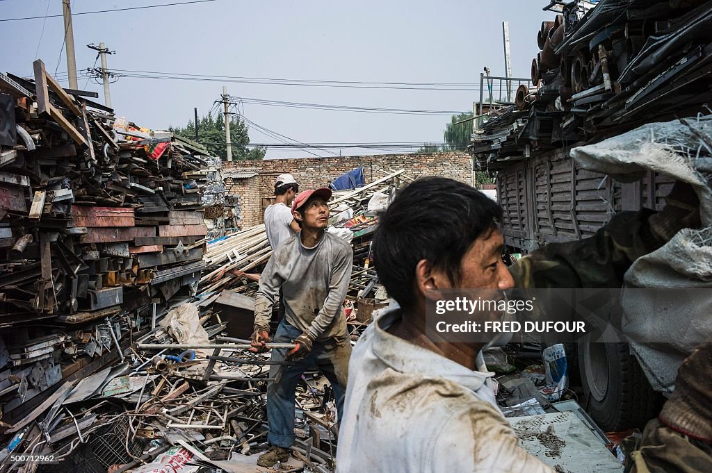 CHINA-POLLUTION-ENVIRONMENT-CLIMATE-COP21