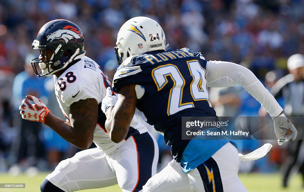 Denver Broncos v San Diego Chargers