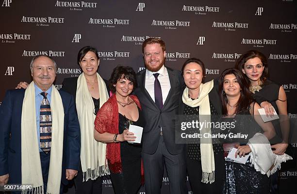 President of Westime Greg Simonian and guests attend the Opening of Audemars Piguet Rodeo Drive at Audemars Piguet on December 9, 2015 in Beverly...