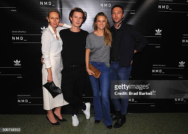 Tom Van Dorp and guests attend the adidas Originals NMD global unveiling at the 69th Regiment Armory on December 9, 2015 in New York City. #NMD,...