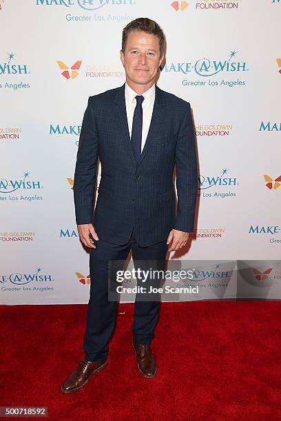 Billy Bush arrives at the Make-A-Wish Greater Los Angeles Annual Wishing Well Winter Gala at the Beverly Wilshire Four Seasons Hotel on December 9,...