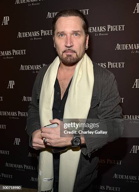 Drummer Eric Singer attends the Opening of Audemars Piguet Rodeo Drive at Audemars Piguet on December 9, 2015 in Beverly Hills, California.