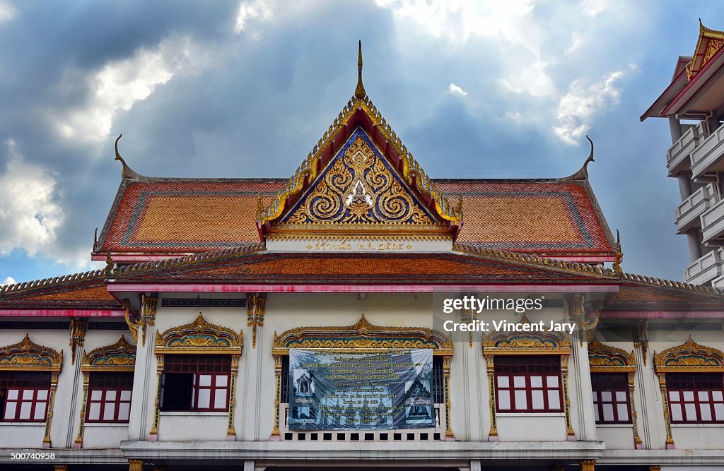 Wat Khanika Phon temple at bangkok thailand