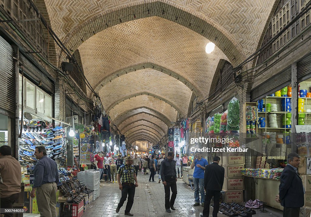 Views of Tehran Grand Bazaar, Iran