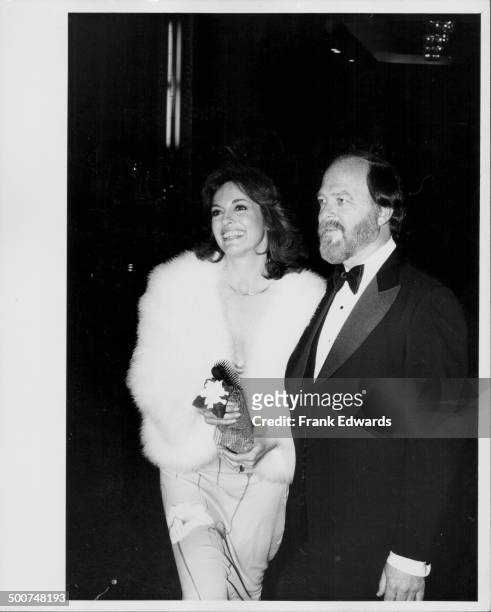 Actress Linda Gray and her husband, attending the People's Choice Awards, Hollywood Palladium, California, January 1980.