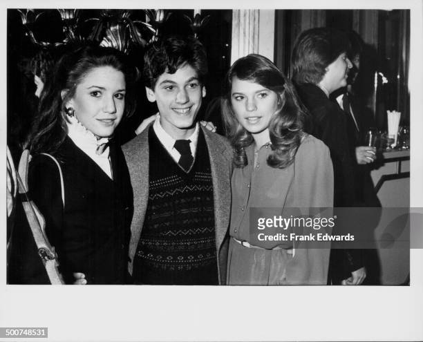 Actress Melissa Gilbert, with her brother Jonathan, attending the Golden Apple Awards, presented by the Hollywood Women's Press Club, Beverly...