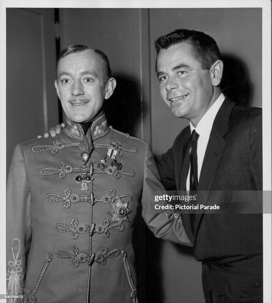 Alec Guinness And Glenn Ford