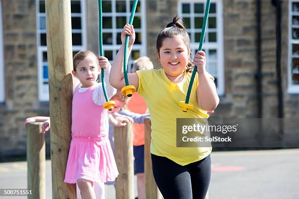 active kids - chubby girls stockfoto's en -beelden