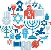 Judaism Icon Set