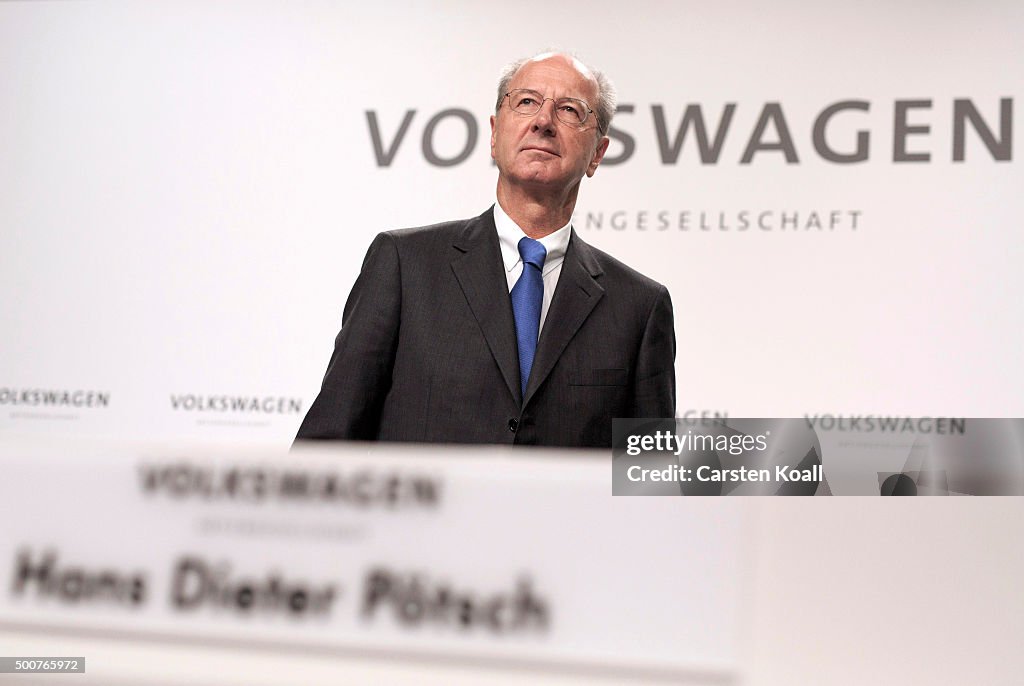 Volkswagen Announces Further Steps In Emissions Scandal Resolution