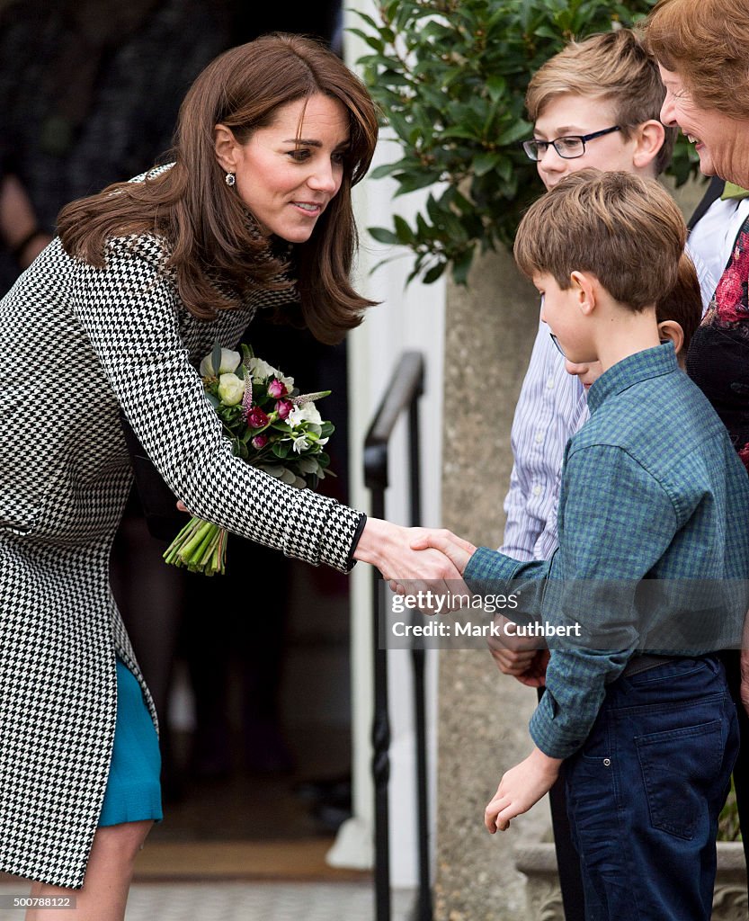 The Duchess Of Cambridge Visits Action On Addiction