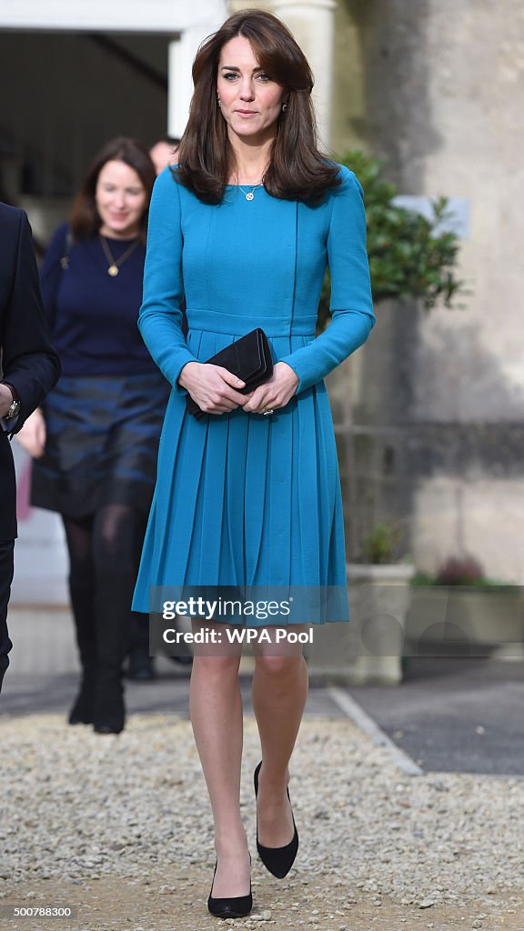 The Duchess Of Cambridge Visits Action On Addiction