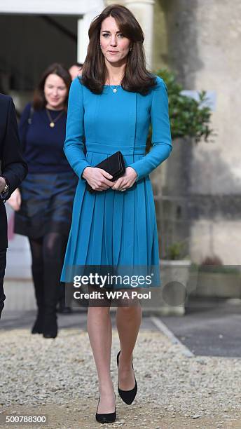 Catherine, Duchess of Cambridge, patron of 'Action on Addiction', visits the charity's Centre for Addiction Treatment Studies to see its work...