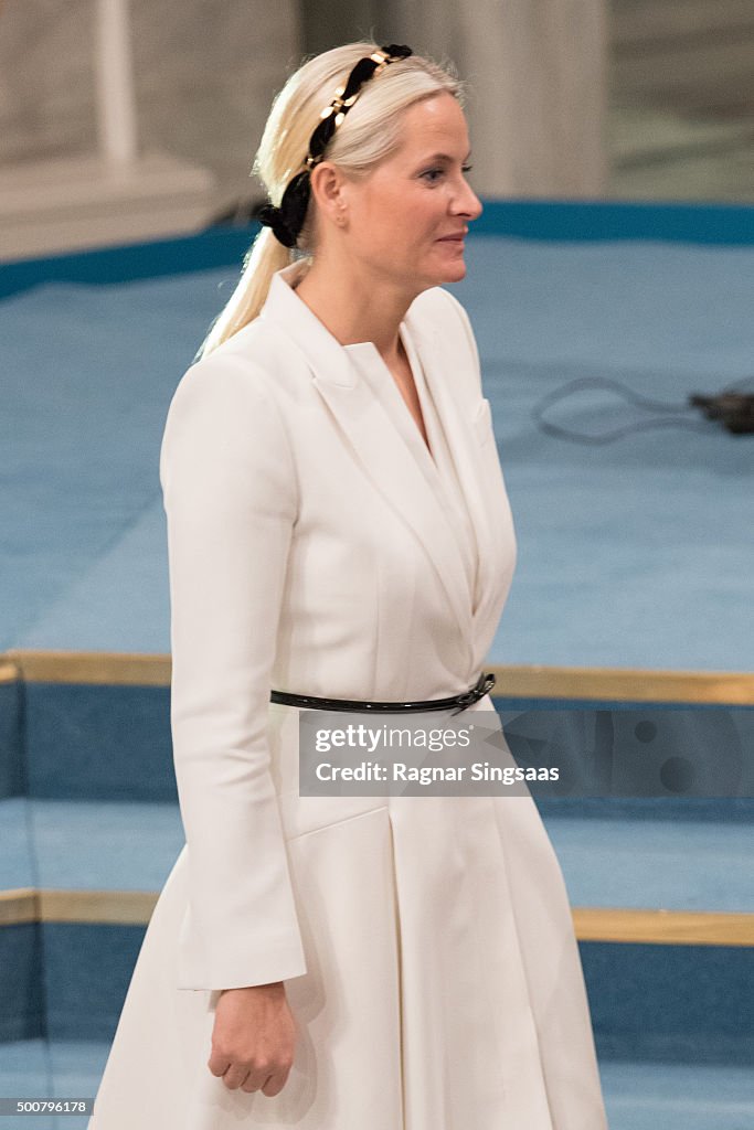 The Nobel Peace Prize Award Ceremony 2015