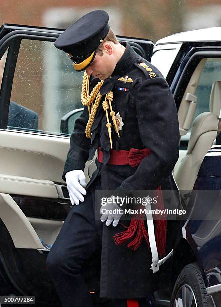 Prince William, Duke of Cambridge visits Keogh Barracks to present British Army Medics of 22 Field Hospital with the Government Ebola Medal for...