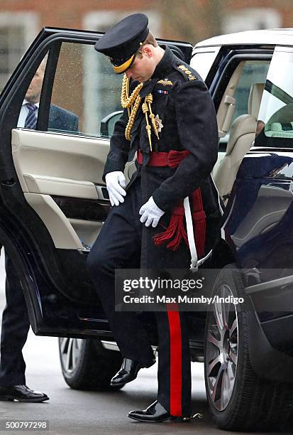 Prince William, Duke of Cambridge visits Keogh Barracks to present British Army Medics of 22 Field Hospital with the Government Ebola Medal for...