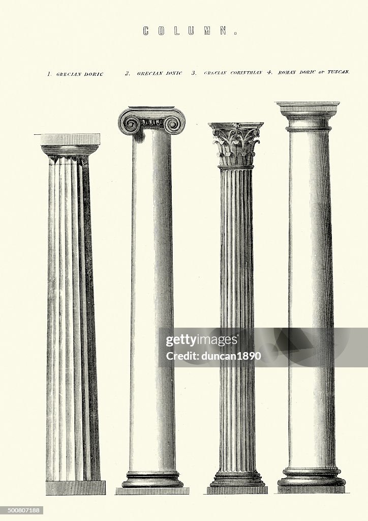 Classical Architecture Columns High-Res Vector Graphic - Getty Images