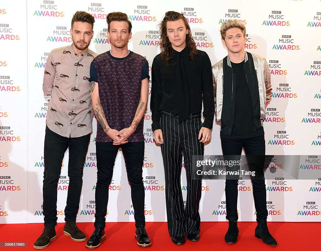 BBC Music Awards - Red Carpet Arrivals