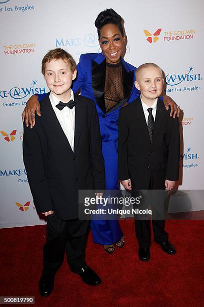Actress Tichina Arnold attends the Make-A-Wish Greater Los Angeles Annual Wishing Well Winter Gala.
