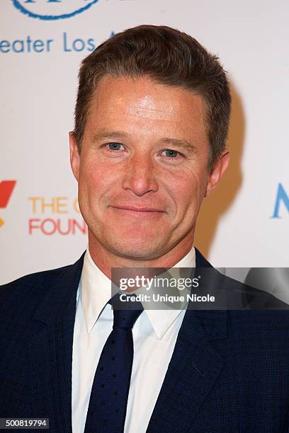 Billy Bush arrives at Make-A-Wish Greater Los Angeles honors Oscar De La Hoya, Michael Rosenfeld and Tom Mone at its annual Wishing Well Winter Gala...