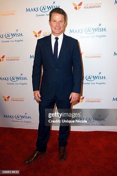 Billy Bush arrives at Make-A-Wish Greater Los Angeles honors Oscar De La Hoya, Michael Rosenfeld and Tom Mone at its annual Wishing Well Winter Gala...