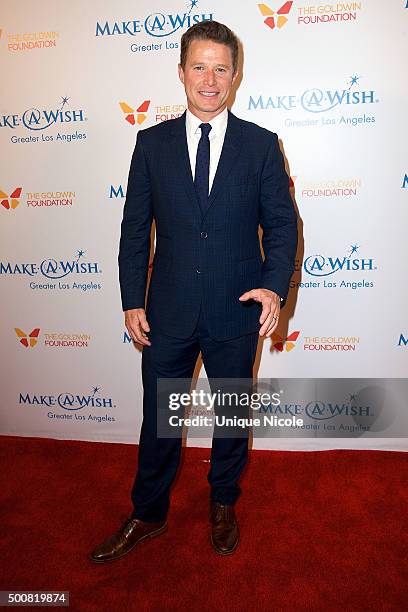 Billy Bush arrives at Make-A-Wish Greater Los Angeles honors Oscar De La Hoya, Michael Rosenfeld and Tom Mone at its annual Wishing Well Winter Gala...