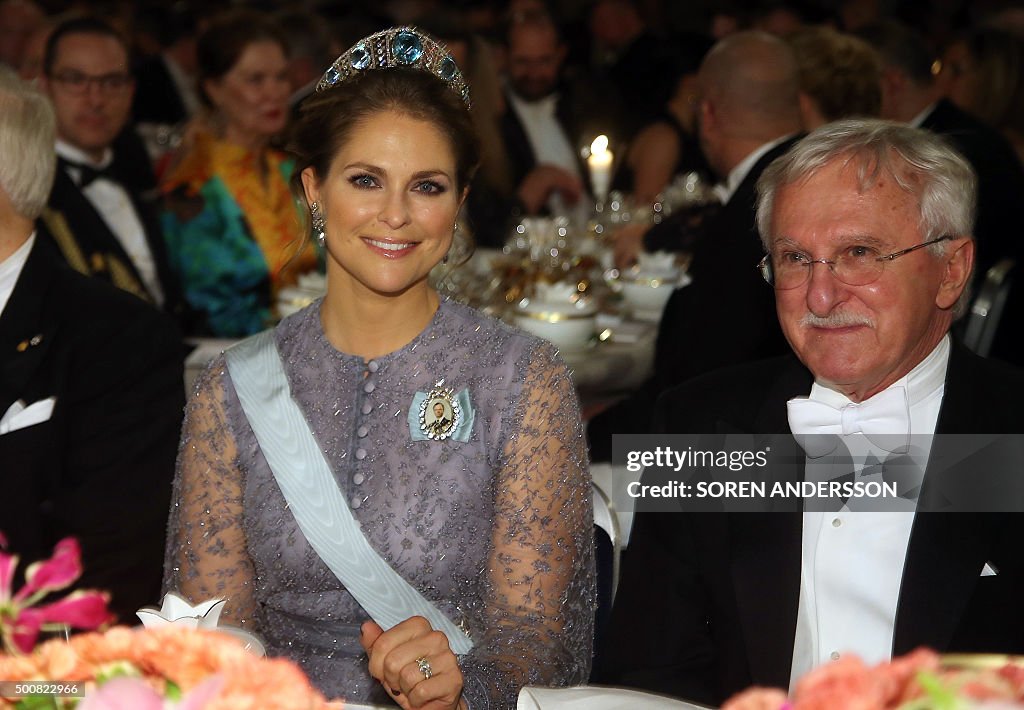 SWEDEN-NOBEL-PRIZE-BANQUET