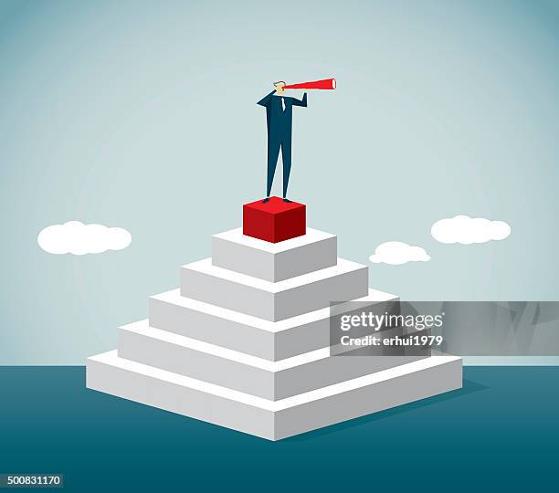 direction - maslow pyramid stock illustrations