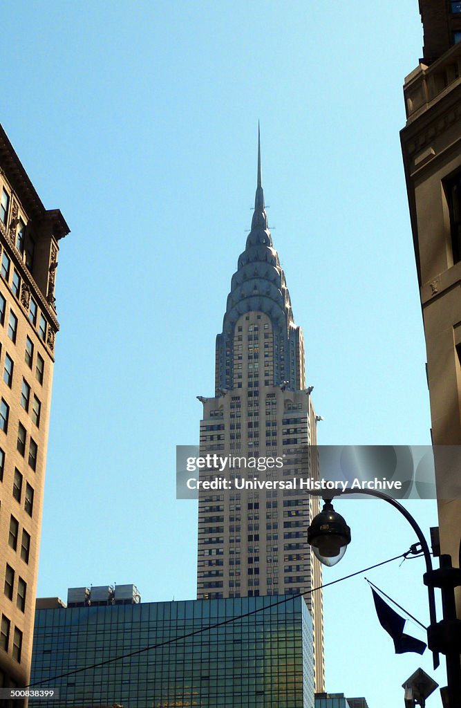 The Chrysler Building is an Art Deco style skyscraper in New York City, located on the east side of Manhattan. completed 1930