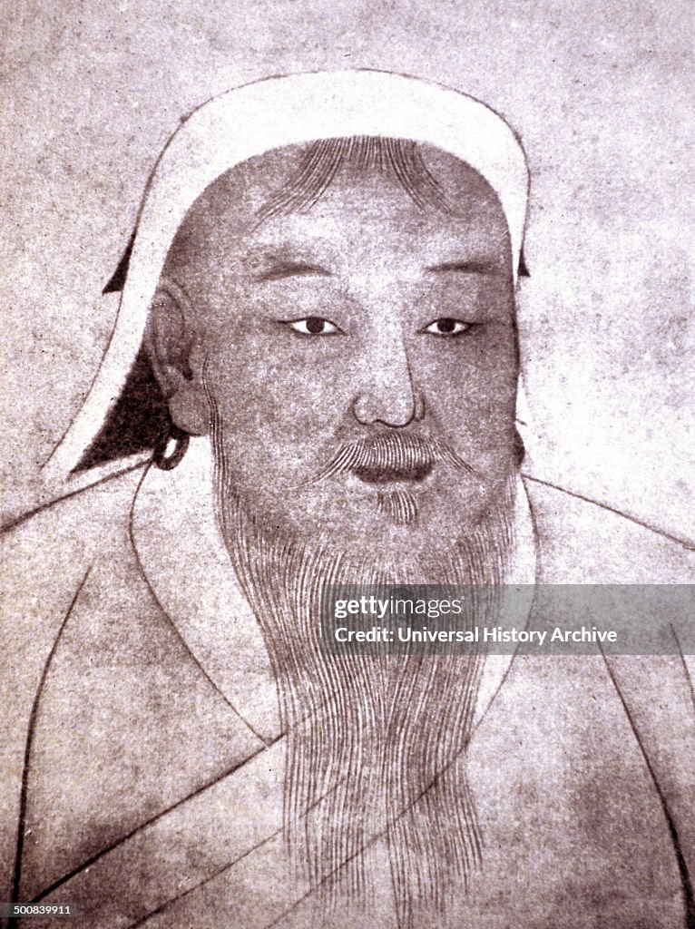 Genghis Khan, 14th century portrait