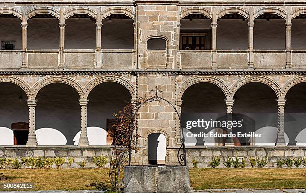 well in the cloister - chichicastenango bildbanksfoton och bilder