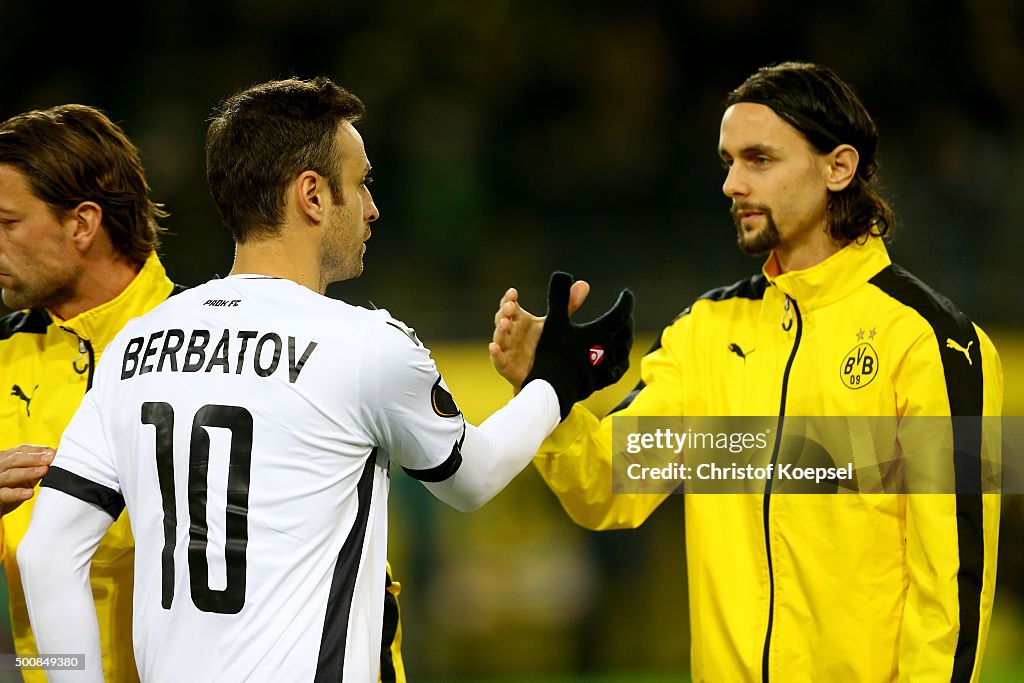 Borussia Dortmund v PAOK FC - UEFA Europa League