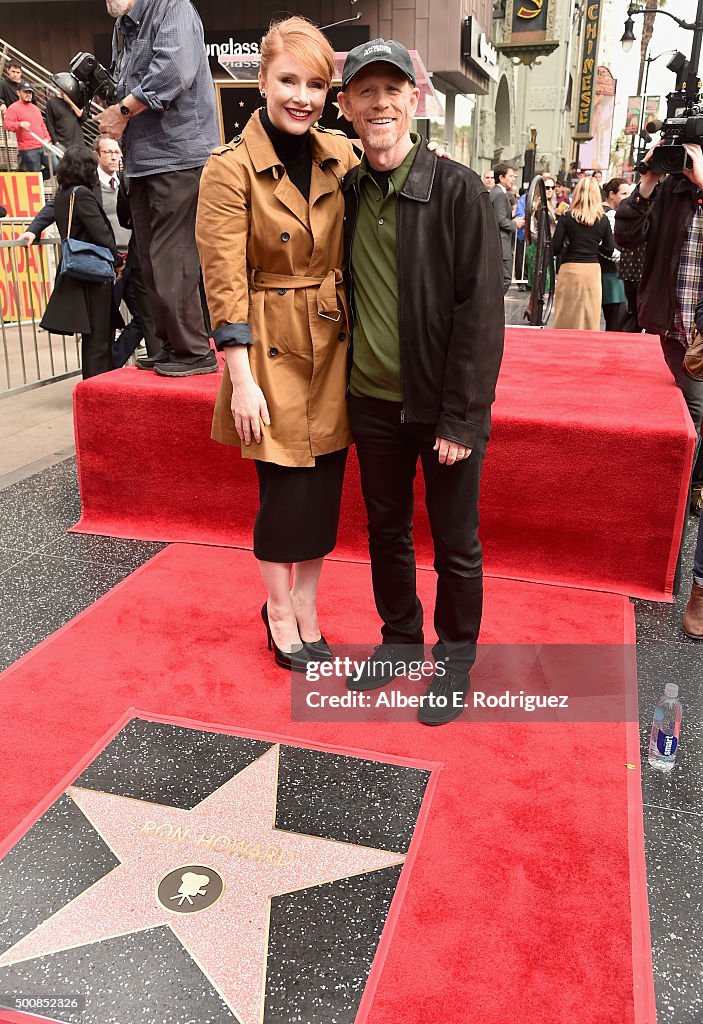 Ron Howard Honored With Star On The Hollywood Walk Of Fame