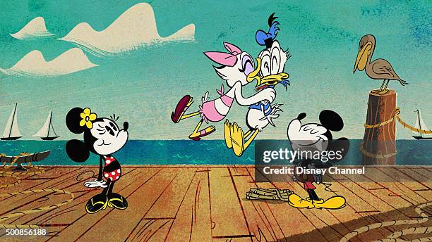 Captain Donald" - Mickey's eagerness to set sail on Donald's boat leads him to reveal his deepest, darkest secret...he doesn't know how to sail. This...