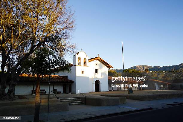 Historic Presidio, former Spanish Garrison in downtown Santa Barbara, California, Central Coast, USA