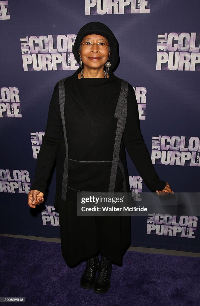 "The Color Purple" Broadway Opening Night - Arrivals And Curtain Call