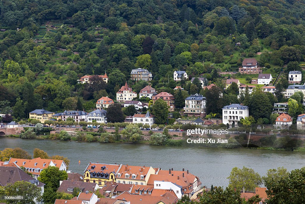 River Neckar Heidelberg Germany